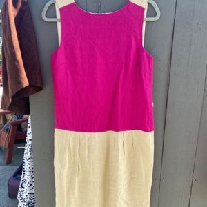 Kate Spade Sheath Dress Linen Blend